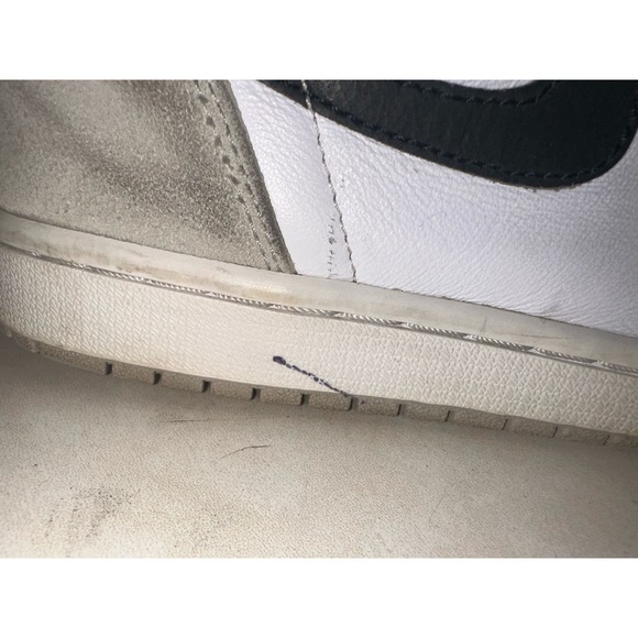 Jordan 1 Retro OG High Stage Haze 555088-108 Coral Grey Fog White Black Toe sz 7 main image 12